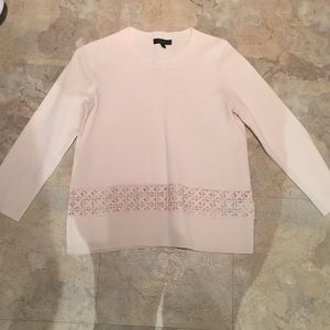 light pink sweater